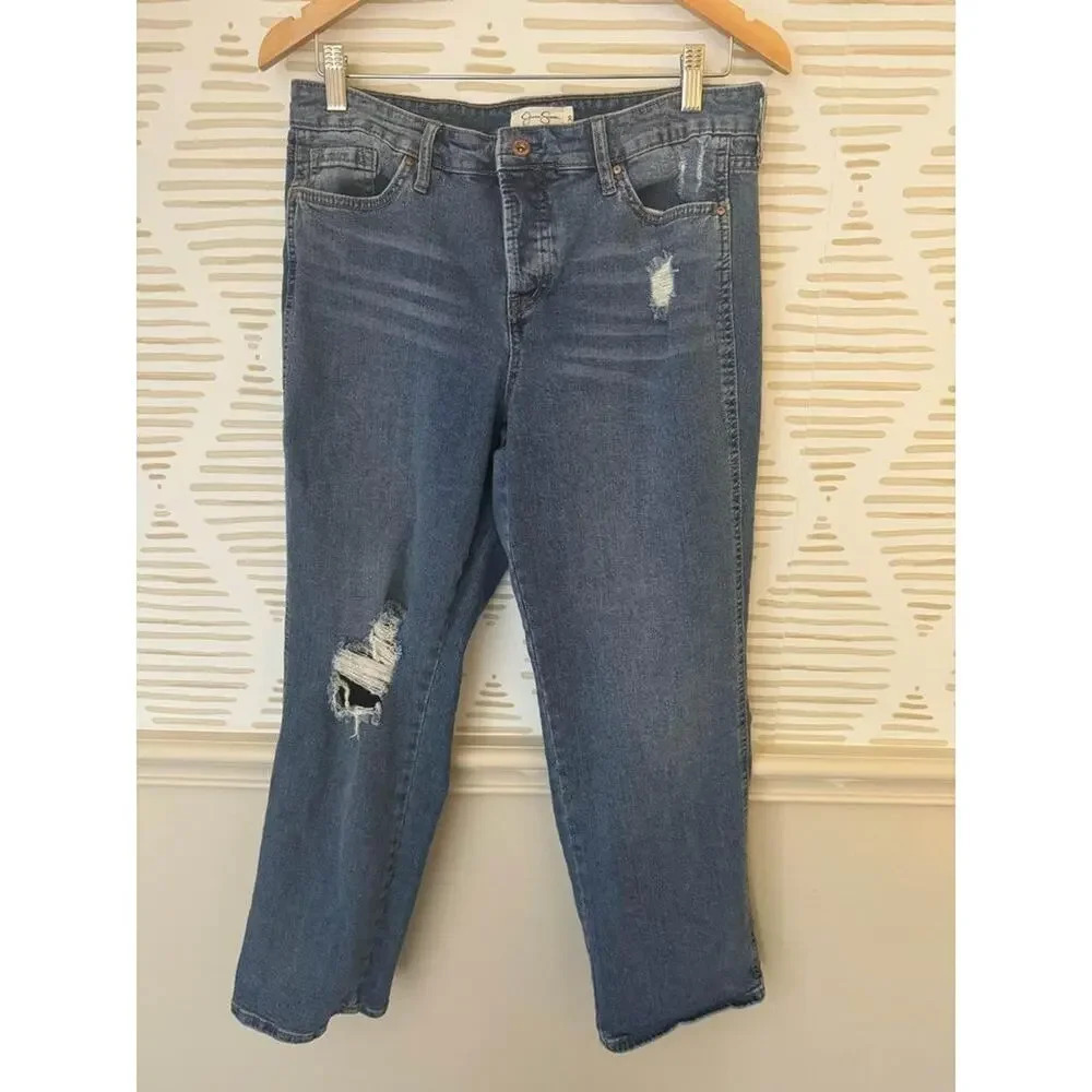 Jessica Simpson Women’s Size 30 Flirt High Rise Straight Boot Cut Jeans